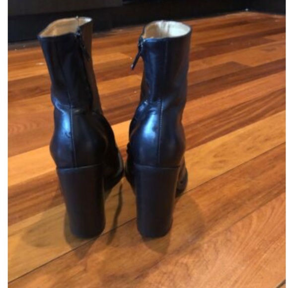 Authentic FREELANCE RARE High Heel Ankle Boots in Black 36.5/US 6.5  MINT - Picture 2 of 12